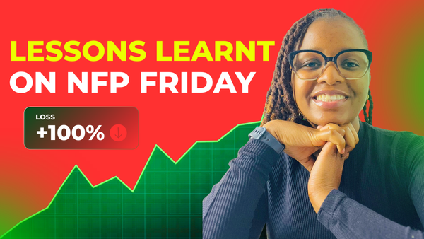 I wanted to be a millionaire from $5 when I started trading, but NFP...